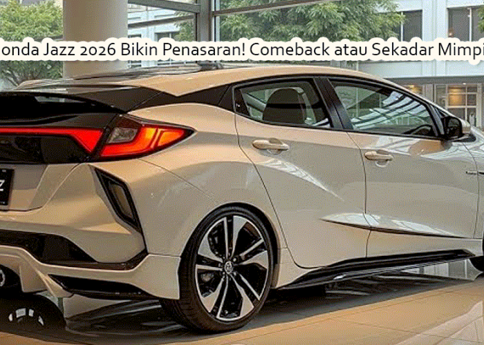 Honda Jazz 2026 Bikin Penasaran! Comeback atau Sekadar Mimpi? Ini Fakta Global dan Harga Terbarunya