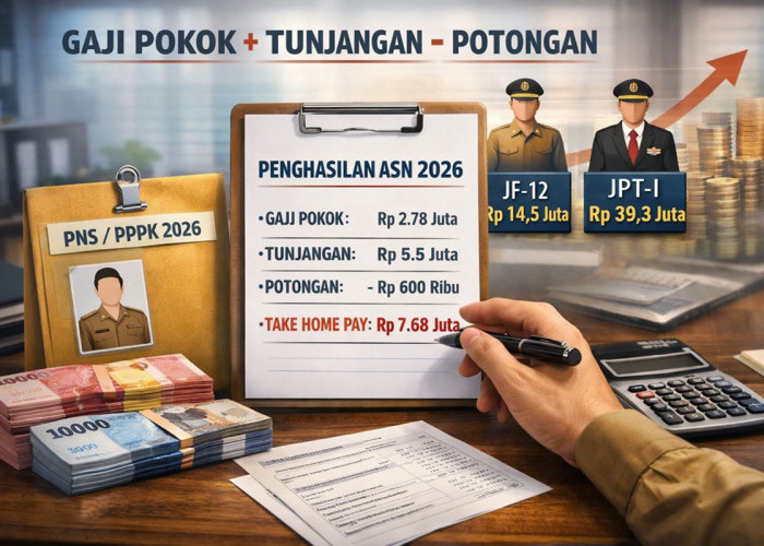 Skema Penghasilan Bersih PNS dan PPPK 2026: Rumus, Komponen, hingga Arah Single Salary