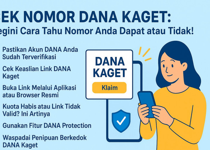 Kamu Beruntung? Cek Nomor DANA Kaget: Begini Cara Tahu  Anda Dapat atau Tidak!