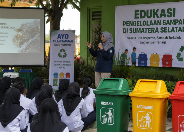 Sumsel Bergerak! Edukasi Pengelolaan Sampah Makin Masif hingga Pelosok Daerah
