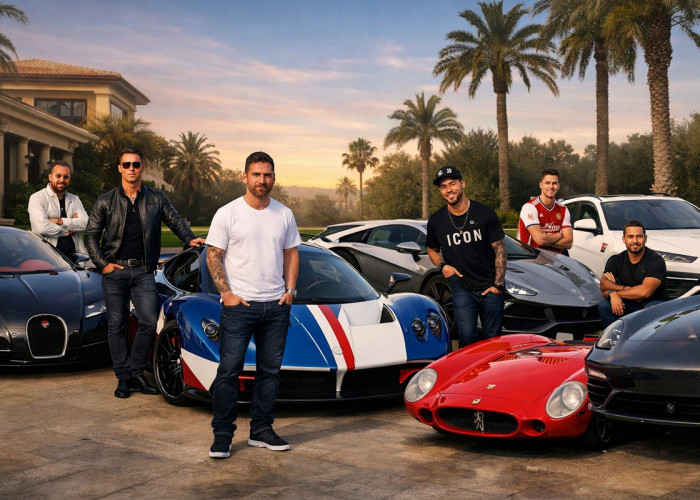 Koleksi Mobil Mewah Pesepakbola Dunia: Simbol Status dan Gaya Hidup Elit