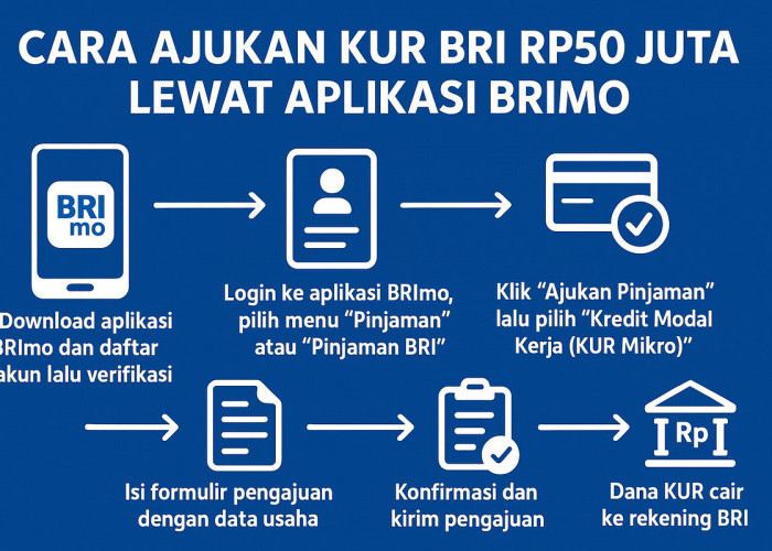 Pinjaman Modal Usaha 50 Juta dari KUR BRI, Buktikan Mudah Lewat Aplikasi BRImo