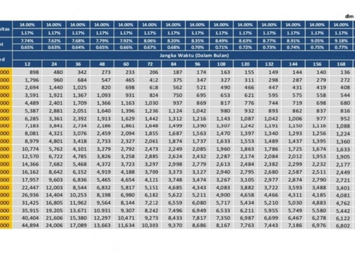 Bank BRI Berikan Pinjaman Tanpa Agunan Bagi PNS dan PPPK Plafon Rp200 Juta Desember 2025, Ini Tabel Cicilannya
