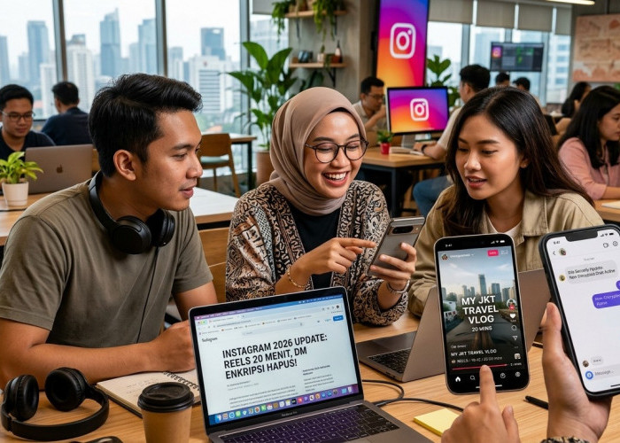 Instagram 2026 Dobrak Batas: DM Kehilangan Gembok Privasi, Reels Makin Mirip YouTube!