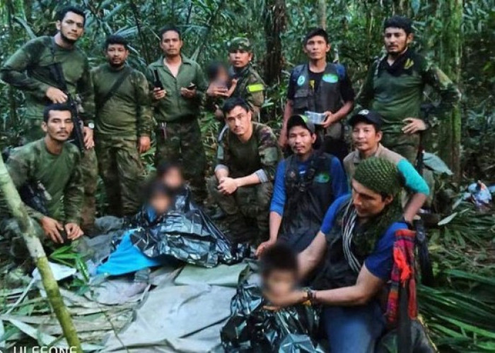 Pesawat Jatuh, 4 bocah bertahan hidup 40 hari di hutan amazon, berikut kisahnya