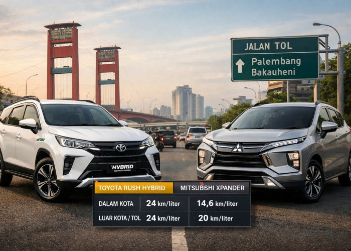 Adu Irit Toyota Rush 2026 vs Mitsubishi Xpander: Mana Lebih Hemat untuk Kota dan Tol?