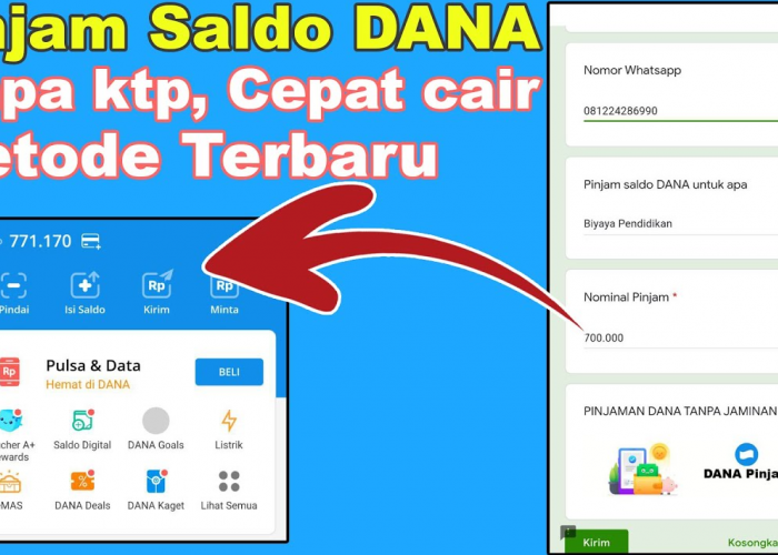 Pinjaman Saldo DANA Rp200.000 di Hari Minggu 23 November 2025, Ini Mekanisme Resminya