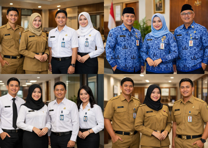 Seragam Wajib PNS, PPPK, Paruh Waktu Tahun 2026