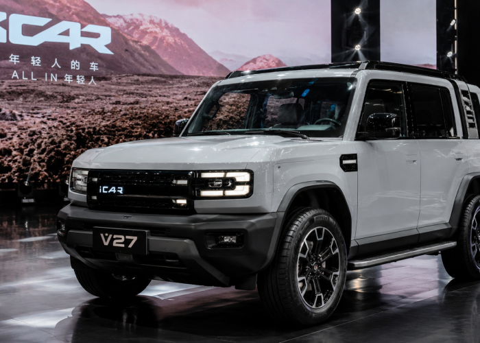 iCAR V27 Tampil Gagah dengan Teknologi Golden REEV dan AWD
