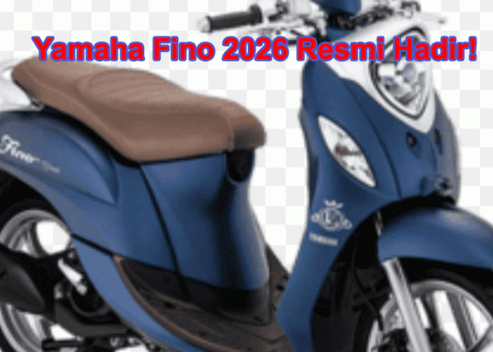 Yamaha Fino 2026 Resmi Hadir! Skutik Retro Modern dengan Fitur Canggih dan Irit BBM