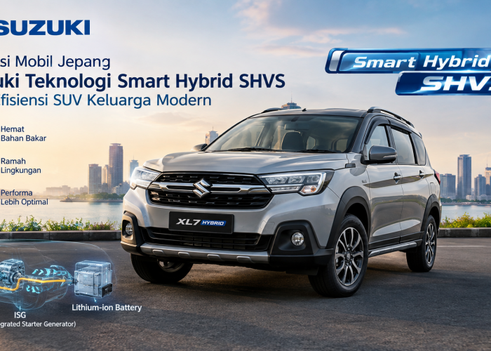 Inovasi Mobil Jepang Suzuki Teknologi Smart Hybrid SHVS dan Efisiensi SUV Keluarga Modern