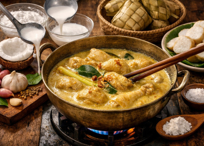 Rahasia Kuah Opor Kental dan Tidak Pecah: Teknik Sederhana yang Bikin Rasa Lebih Gurih