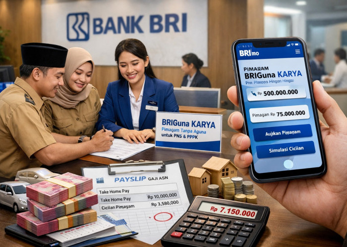 Cair Cepat Rp75 Juta Tanpa Agunan! Pinjaman BRI Khusus PNS PPPK