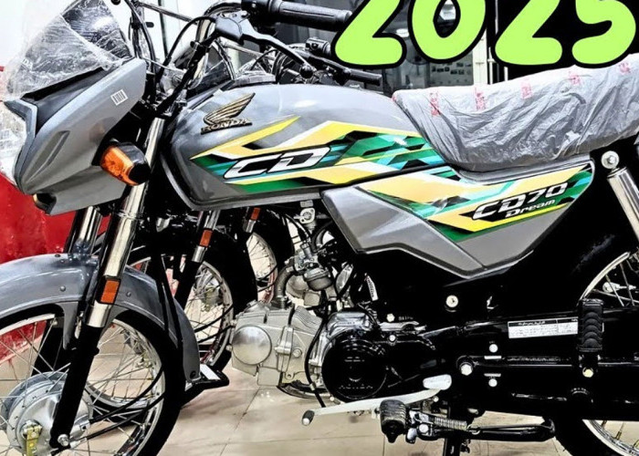 Tampil Lebih Sporty! CD-70 Dream 2025 Hadir dengan Desain Klasik dan Sentuhan Modern