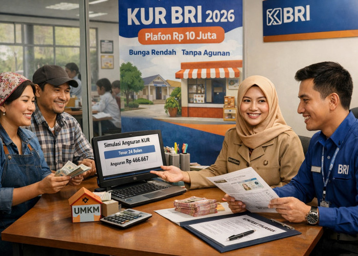 Pinjaman KUR BRI 2026 Plafon Rp10 Juta: Bunga Ringan, Tanpa Agunan, Cocok untuk UMKM dan Guru