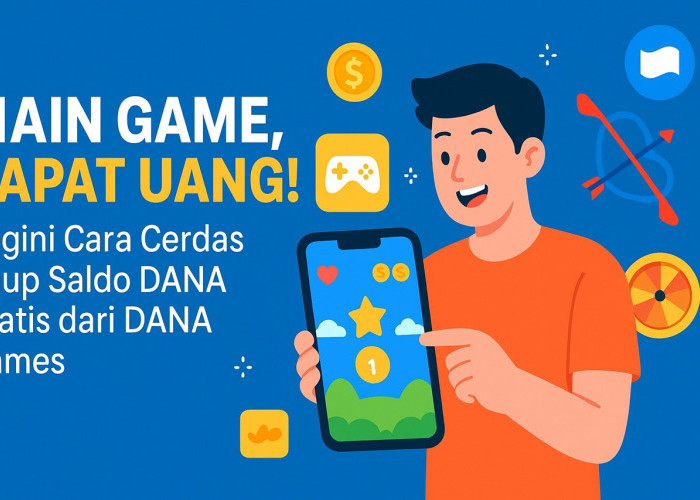 Main Game, Dapat Uang! Begini Cara Cerdas Raup Saldo DANA Gratis dari DANA Games