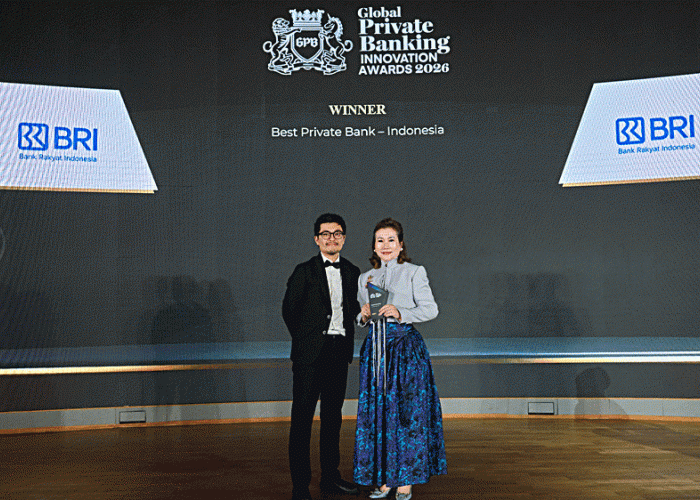 Transformasi Wealth Management BRI Diakui Dunia, Raih Best Private Bank di Indonesia 2026