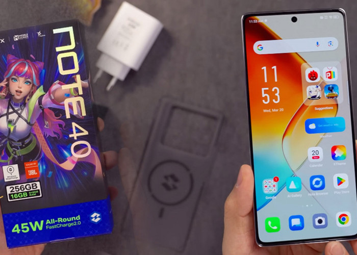 Infinix Note 40: Smartphone Rp2 Jutaan dengan Layar AMOLED 120Hz dan Fast Charging 45W!
