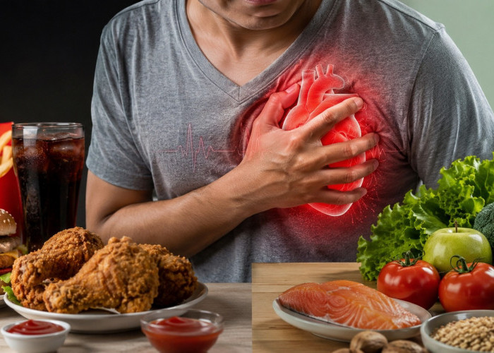 Jangan Sepelekan Isi Piring, Pola Makan Buruk Bisa Meningkatkan Risiko Serangan Jantung
