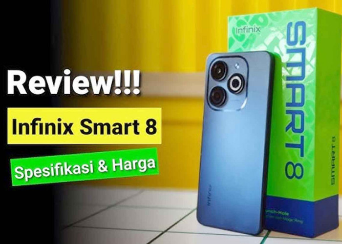 Review Layar Infinix Smart 8: Nonton YouTube Makin Puas dengan 90Hz