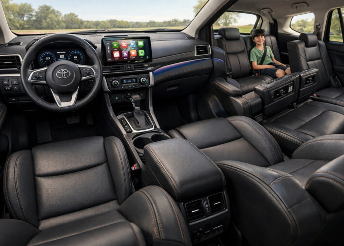 Toyota Rush 2026 Tampil Lebih Nyaman, Kabin 7 Penumpang Dipoles Modern