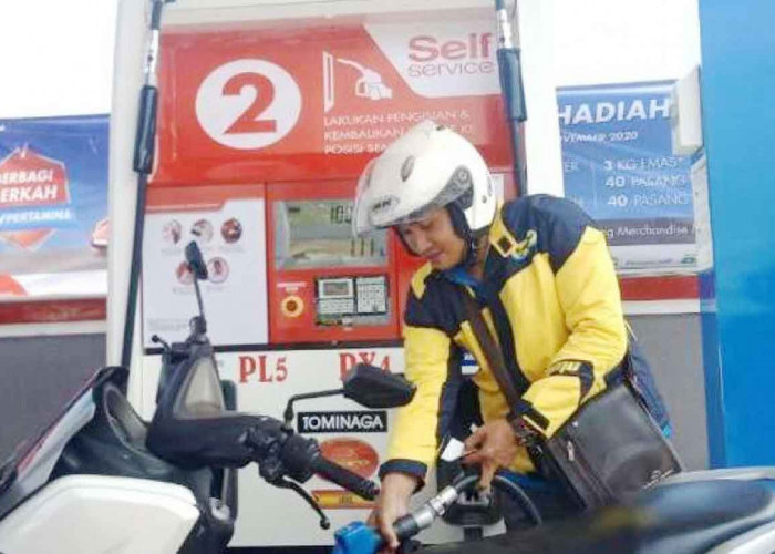 Pertamina Luncurkan Layanan BBM Mandiri di Palembang, Pengendara Motor Kini Bisa Isi Pertalite Sendiri