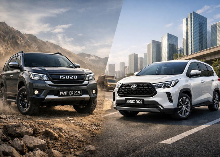 Isuzu Panther 2026 vs Toyota Innova Zenix 2026: Duel Diesel Torsi Badak Lawan Hybrid Super Irit!