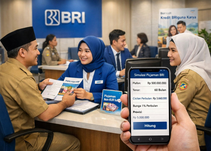 Pinjaman Non KUR BRI hingga Rp500 Juta, Ini Skema Cicilan Ringannya