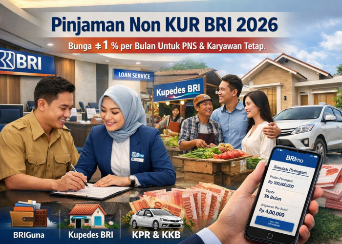 Pinjaman Non KUR BRI 2026, Alternatif Kredit Fleksibel untuk PNS dan Karyawan Tetap