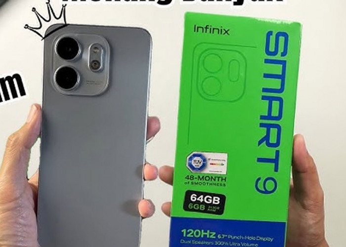 Infinix Smart 9: Spek Premium, Harga Irit! Layak Jadi HP Andalan Harian