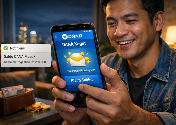Buruan Cek! Link DANA Kaget Malam Ini Bisa Cair Hingga Ratusan Ribu