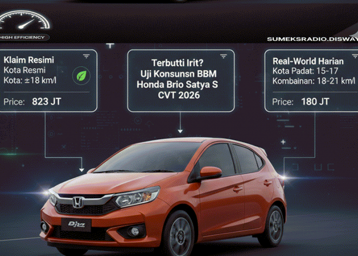 Seberapa Irit Honda Brio 2026? Uji Konsumsi BBM Harian, Hasilnya Mengejutkan!