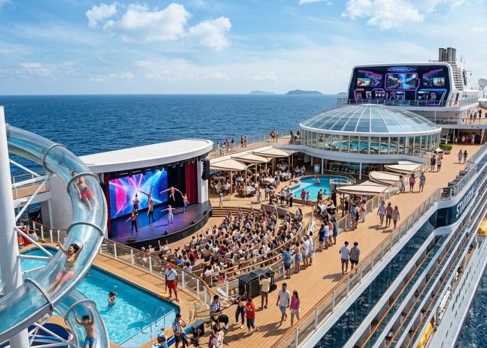 Dari Seluncuran Raksasa hingga Teater Megah: 6 Fasilitas Paling Hits di StarDream Cruise