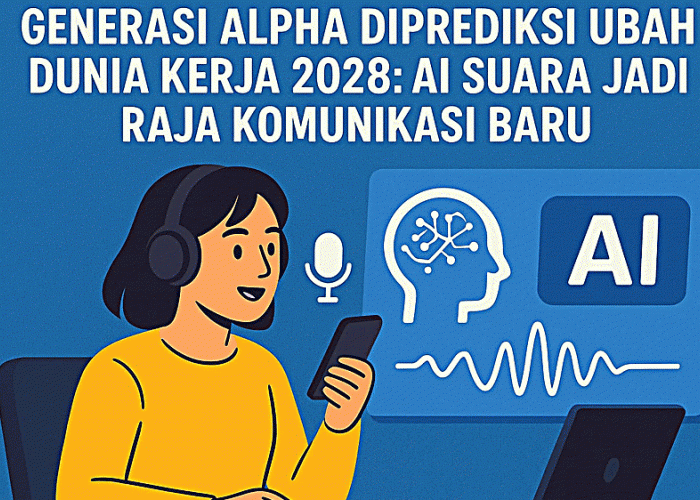 Generasi Alpha Diprediksi Kuasai Dunia Kerja 2028 dengan AI Suara sebagai Senjata Utama