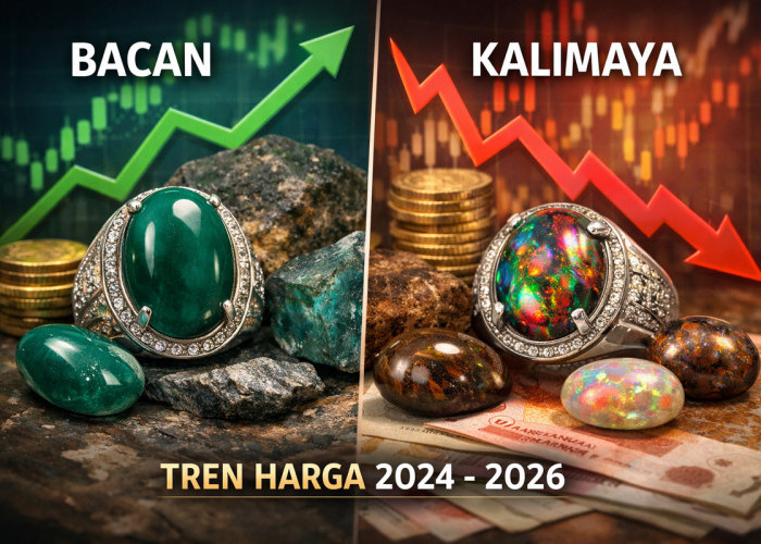 Bacan vs Kalimaya: Tren Harga 2024–2026, Stabilitas Investasi Berbeda Arah