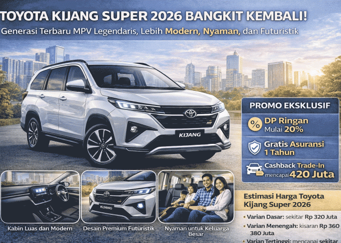 Toyota Kijang Super 2026 Bangkit! MPV Legendaris Kini Tampil Futuristik, Ini Spesifikasi Lengkap dan Estimasi 