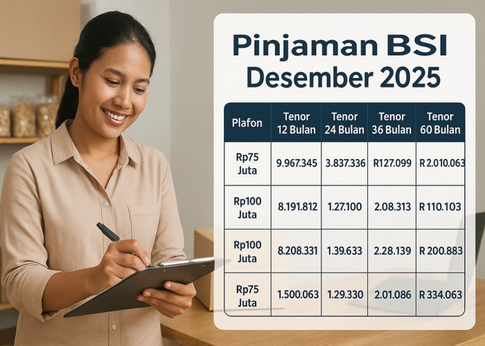 Tabel Pinjaman Non KUR BSI Desember 2025: Plafon, Syarat, dan Skema Pembiayaan Terbaru