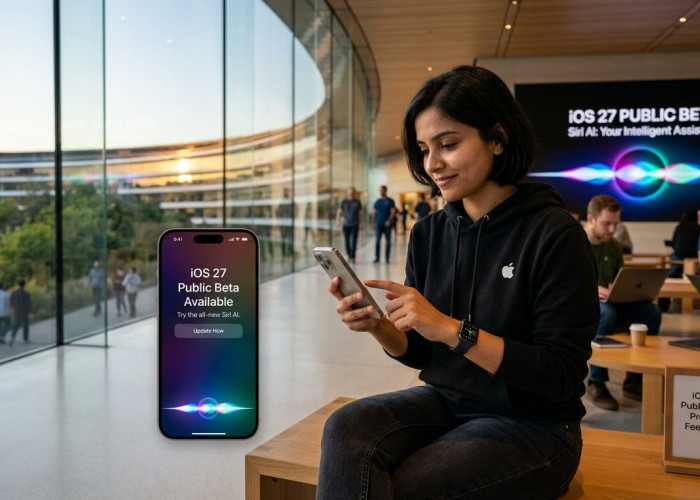 Makin Pintar! Apple Resmi Lepas iOS 27 Public Beta dengan Otak Baru Siri AI!