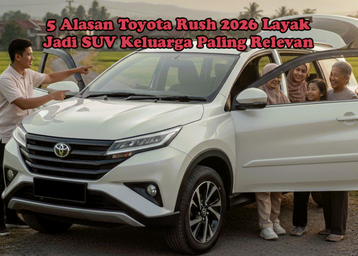 5 Alasan Toyota Rush 2026 Layak Jadi SUV Keluarga Paling Relevan Tahun Ini!