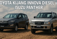 Pajak Mobil Bekas Isuzu Panther vs Toyota Innova Reborn Desember 2025