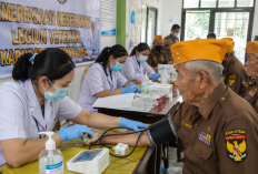 Aksi Nyata Peduli Veteran, Pemeriksaan Kesehatan Berlangsung Penuh Kehangatan