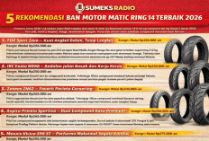 Jangan Asal Pilih! Ini 5 Ban Motor Matic Ring 14 Terbaik 2026, Anti Licin Mulai Rp200 Ribuan