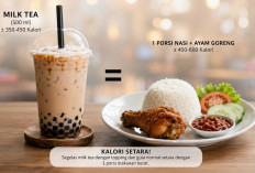 Sering Minum Milk Tea? Ketahui Dulu Jumlah Kalori yang Masuk ke Tubuh