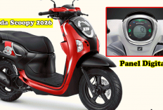 Naik Kelas! Honda Scoopy 2026 Kini Pakai Smart Key & Panel Digital,Retro Premium yang Bikin Iri Wong Palembang