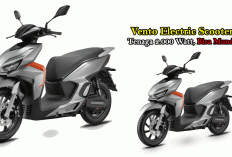 Motor Listrik Vento Electric Scooter Muncul! Tenaga 2.000 Watt, Bisa Mundur, Siap Jadi Andalan Mobilitas Kota 