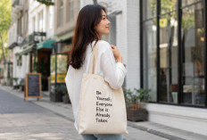 Totebag Bukan Sekadar Tas, Ini Alasan Model Sederhana Makin Digemari