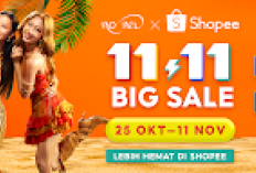 Keseruan Belanja Shopee 11.11 Big Sale Makin Berwarna bersama no na