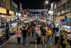Bukan Sekadar Bebas Kendaraan, Car Free Night Nafas Baru Ekonomi Kreatif Palembang