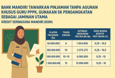 Bank Mandiri Tawarkan Pinjaman Tanpa Agunan Non KUR Khusus PPPK, Gunakan SK Pengangkatan Sebagai Jaminan Utama