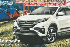 Cicilan Toyota Rush 2026 Mulai Rp 4 Jutaan! Simulasi DP Ringan di Jakarta, Layak Diboyong ke Palembang?